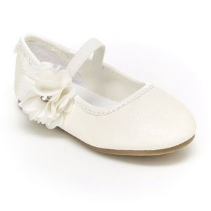 NWT Size 7 shimmer ballet flats